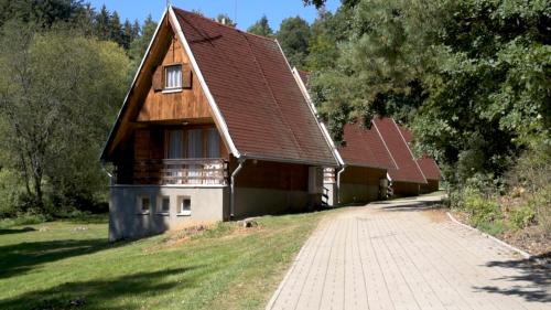 Das Gebäude in dem sich das Resort befindet