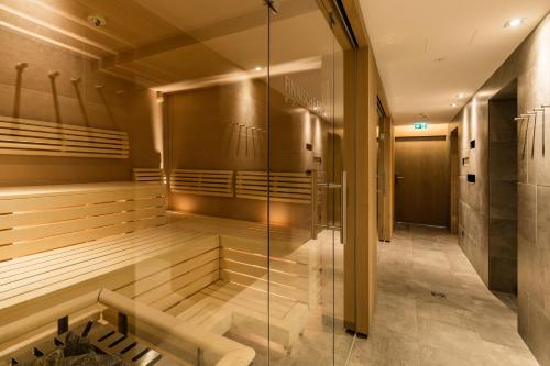 A bathroom at Hotel Kammerlander