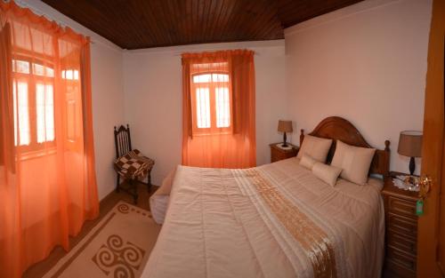 Tempat tidur dalam kamar di Casa Ferreira