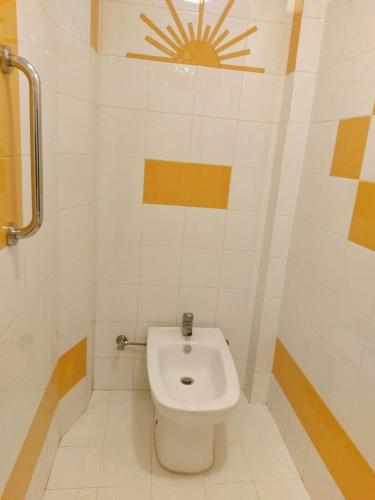 Salle de bains dans l'établissement Selavi Resort Bentota