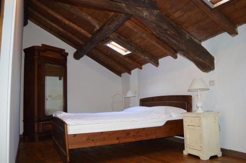 Ein Bett oder Betten in einem Zimmer der Unterkunft Il pensiero