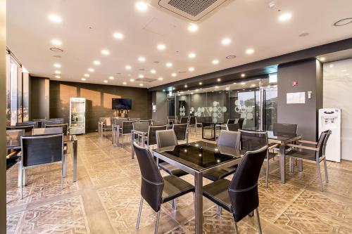 Χώρος καθιστικού στο Hotel The May
