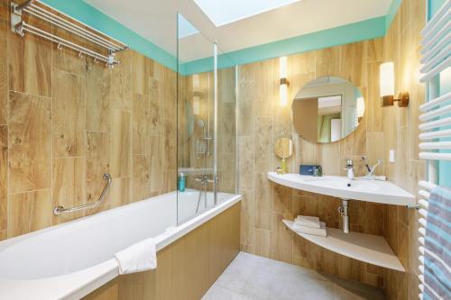 Ένα μπάνιο στο Center Parcs Le Bois aux Daims