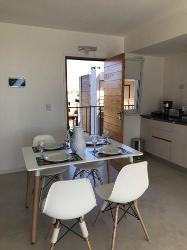 Η κουζίνα ή μικρή κουζίνα στο Gaviotas Beach Home