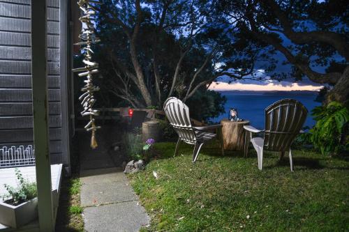 Un jardín fuera de Auckland Clifftop