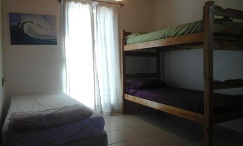 Dviaukštė lova arba lovos apgyvendinimo įstaigoje Morro del Tesoro