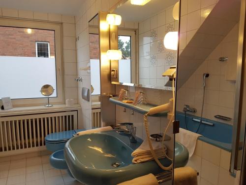 Ванная комната в Hotel Villa Verde
