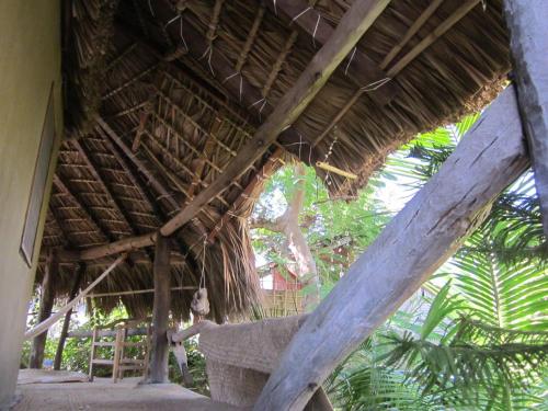 Un jardín fuera de Castillo Oasis