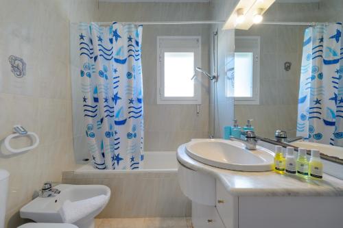 Ванная комната в Villa Can Prats
