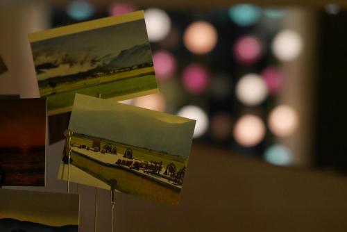 a couple of pictures of a train on a table at Finest Hour in Chishang