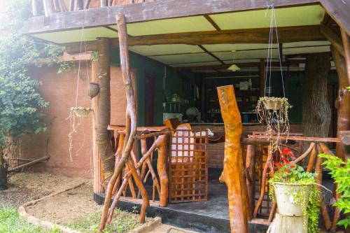 Κήπος έξω από το Nera Nature House