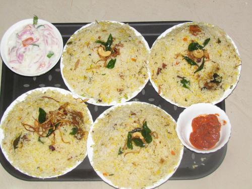 Jídlo v vily nebo okolí