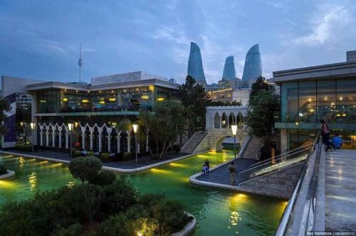 Piscina en o cerca de ATFK Hotel Baku