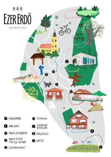 Gambar di galeri bagi Ezererdő Vendégház di Egerbakta