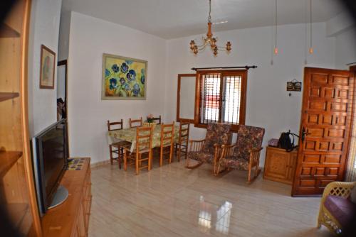 Posezení v ubytování Casa en Torrevieja