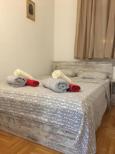 Krevet ili kreveti u jedinici u okviru objekta Stardust Belgrade