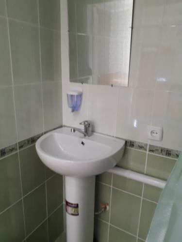 Koupelna v ubytování Hotel Gostynnyi Dvir