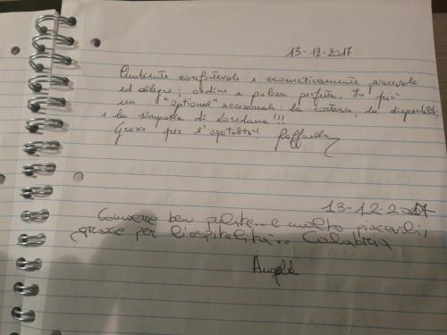 a letter from a student to his teacher at Roma Gianicolense in Rome