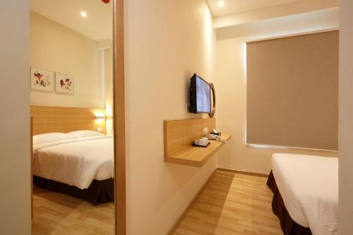 Televisyen dan/atau pusat hiburan di Hotel Six Seasons @ Mid Valley