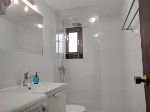 Koupelna v ubytování Acogedor apartamento en el casco histórico