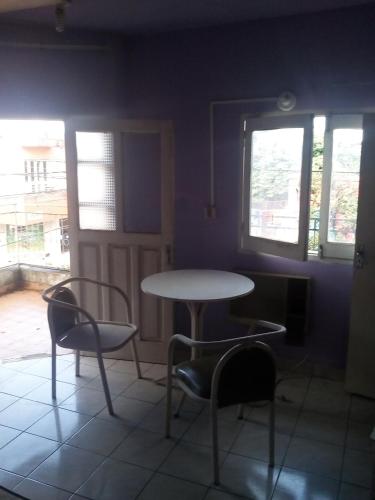Χώρος καθιστικού στο San Miguel Hostal