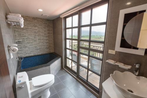Koupelna v ubytování YiShan Farm Homestay