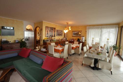 Posezení v ubytování B&B Villa Anita