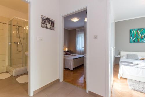 Koupelna v ubytování Apartments Come&Stay