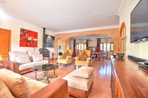 Χώρος καθιστικού στο Villa Segundo by Slow Villas