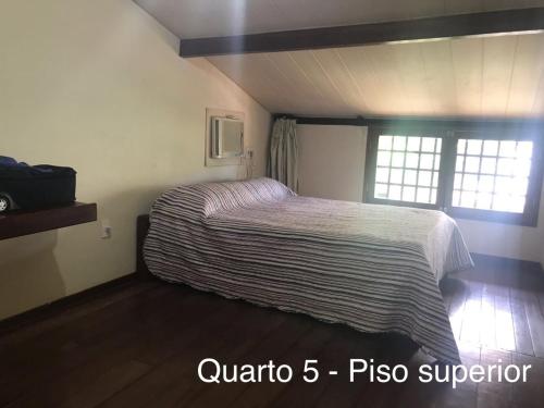 Кровать или кровати в номере Casa Beira Mar - Guadalupe Gamela