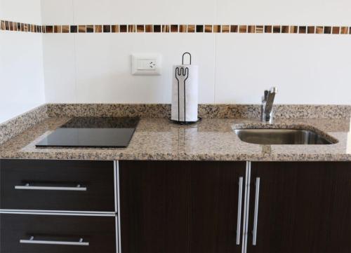 Køkken eller tekøkken på Breeze Apart Hotel