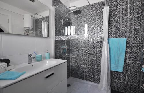 Kúpeľňa v ubytovaní Bungalow Naïla