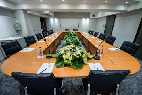 Konferenční prostory v ubytování Nouvo City Hotel
