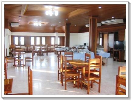 Restaurace v ubytování Riverfront Hotel Mukdahan