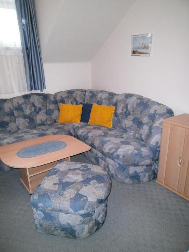 Posezení v ubytování Haus Anika Ferienwohnung