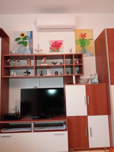 Η κουζίνα ή μικρή κουζίνα στο Apartment Meri