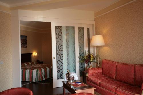 Posezení v ubytování Hotel Al Ponte