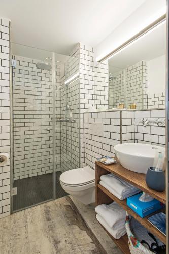 Et badeværelse på Hotel 2B