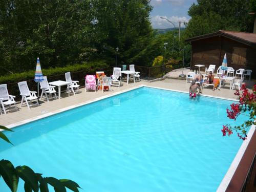 Swimmingpoolen hos eller tæt på Agriturismo Le Francesche