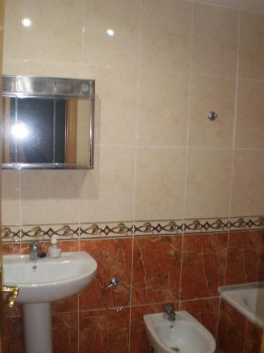 Koupelna v ubytování Apartamento 1ª línea de playa VT-35658-CS