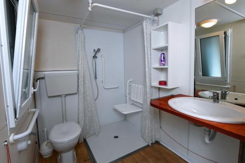 Ένα μπάνιο στο I Tre Moschettieri Camping Village