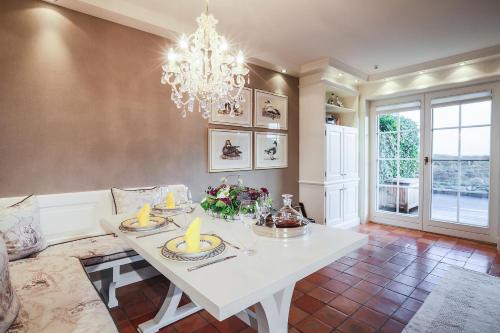 Khu vực ghế ngồi tại Ferienwohnung Sönshörn