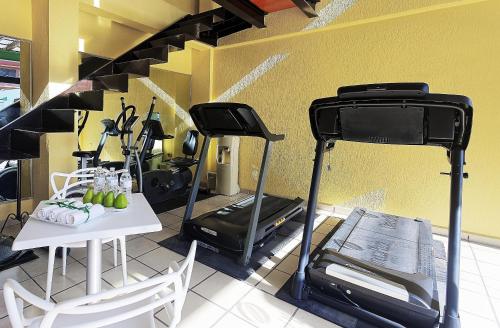 Gimnasio o instalaciones de fitness de Hotel Olmeca Plaza