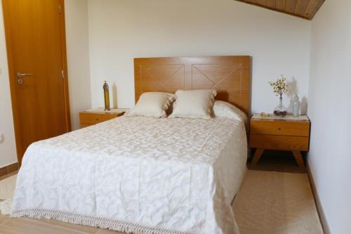 Postel nebo postele na pokoji v ubytování Casa da Aldeia Velha - Country House