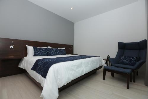 Hotel Marea Vistaにあるベッド