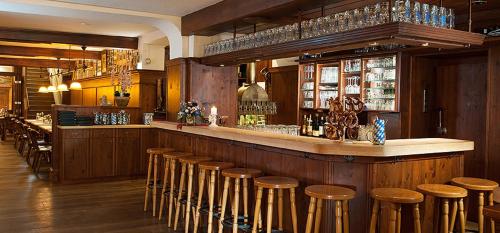 Lounge atau bar di Werdenfelser Hof