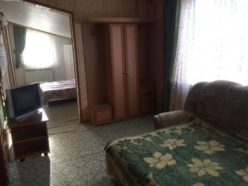 Χώρος καθιστικού στο Guest House U Myrona