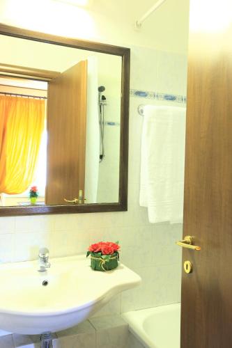 Bilik mandi di Hotel S.Giorgio & Olimpic
