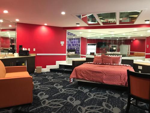 Inn of the Dove Cherry Hill - Philadelphiaにあるシーティングエリア