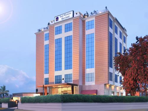 a rendering of a hotel building at Best Western Maryland in Chandīgarh